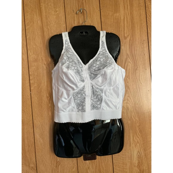 Exquisite Form long line Bra size 44C White new - Picture 8 of 13